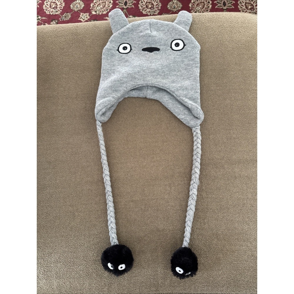 Studio Ghibli My Neighbor Totoro Figural Beanie Ear Flap Hat (Lexi)